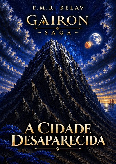 Capa de Gairon: A Cidade Desaparecida, de F.M.R. Belav